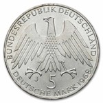 1968-J Germany Silver 5 Deutsche Mark BU