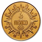 1968 Mexico Gold Medal Olympic Games Lions Club MS-67 PCGS