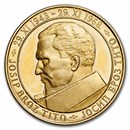 1968-NI Yugoslavia Gold 200 Dinar Proof