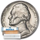 1968-S Jefferson Nickel 40-Coin Roll BU