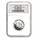 1968-S Kennedy Half Dollar PF-67 UCAM NGC