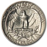 1968 Washington Quarter BU