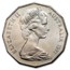 1969-1984 Australia Dodecagonal 50 Cent Elizabeth II BU