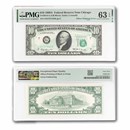 1969-A (G-Chicago) $10 FRN CU-63 EPQ PMG (Fr#1970-K) Offset Error