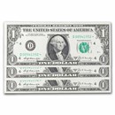 1969-B* (D-Cleveland) $1 FRN CU (Fr#1905-D*) Star, 3 Consec