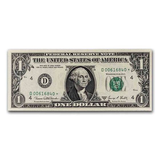 1969-C* (D-Cleveland) $1 FRN CU (Fr#1906-D*) Star Note 1969-C* (D-Cleveland) $1 FRN CU (Fr#1906-D*) Star Note