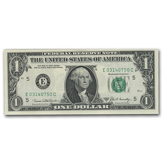 1969-C (E-Richmond) $1.00 FRN CU (Fr#1906-E)