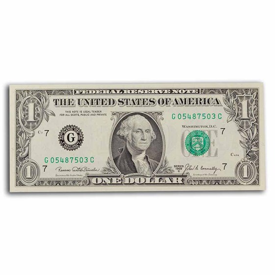 1969-C (G-Chicago) $1.00 FRN CU (Fr#1906-G) 1969-C (G-Chicago) $1.00 FRN CU (Fr#1906-G)