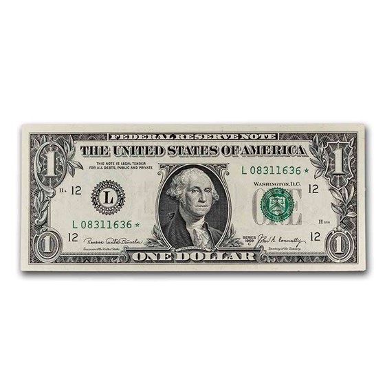 1969-C* (L-San Francisco) $1.00 FRN CU (Fr#1906-L*) Star Note
