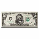 1969 (C-Philadelphia) $50 FRN CCU (Fr#2114-C)