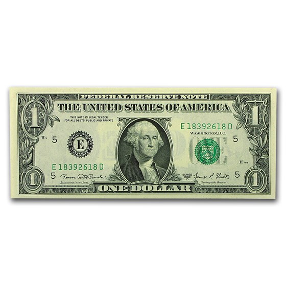 1969-D (E-Richmond) $1.00 FRN CU (Fr#1907-E) 1969-D (E-Richmond) $1.00 FRN CU (Fr#1907-E)