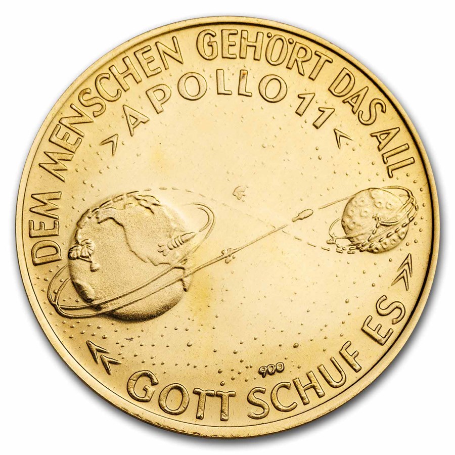 Buy 1969 Germany Gold Medal Apollo 11 SP-69 | APMEX