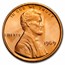 1969 Lincoln Cent BU (Red)