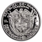 1969 Panama Silver Balboa Proof