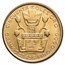 1969 Peru Gold 50 Soles Indian Head BU