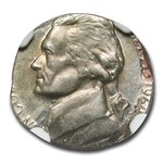 1969-S Jefferson Nickel MS-63 NGC (On Defective 10¢ Blank, 2.2g)