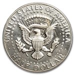 1969-S Kennedy Half Dollar 20-Coin Roll Proof