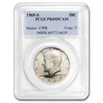 1969-S Kennedy Half Dollar PR-69 PCGS DCAM