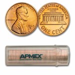 1969-S Lincoln Cent 50-Coin Roll Proof