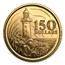1969 Singapore Gold $150 Lighthouse BU