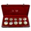 1969 Tunisia Silver 10-Coin Proof Set