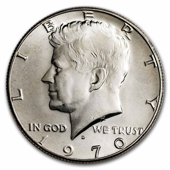 1970-D Kennedy Half Dollar AU 1970-D Kennedy Half Dollar AU