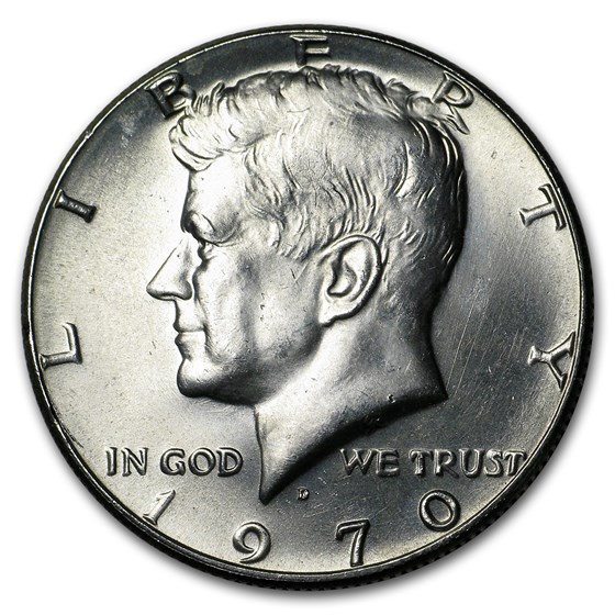 1970-D Kennedy Half Dollar BU