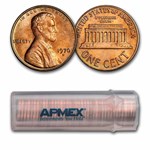 1970-D Lincoln Cent 50-Coin Roll BU