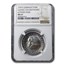 1970 East Germany Silver 10 Mark Beethoven MS-67 NGC
