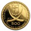 1970 Equatorial Guinea Gold 500 Abraham Lincoln Proof