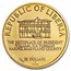 1970 Liberia Gold 25 Dollars Capitol Proof