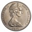 1970 New Zealand Dollar Mount Cook BU