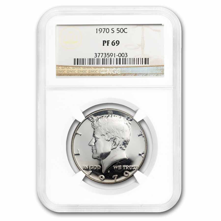 1970-S Kennedy Half Dollar PR-69 NGC