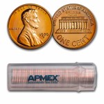 1970-S Lincoln Cent Large Date 50-Coin Roll Proof