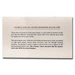 1971-1974 40% Silver Eisenhower Dollar BU (Blue Mint Envelope)