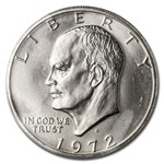1971-1974 40% Silver Eisenhower Dollar BU (Blue Mint Envelope)