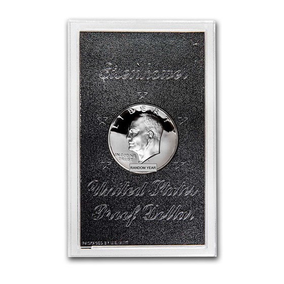 1971-1974 40% Silver Eisenhower Dollar Proof (Mint Sealed) 1971-1974 40% Silver Eisenhower Dollar Proof (Mint Sealed)