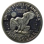 1971-1976 40% Silver Eisenhower Dollar (Off-Quality)