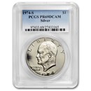 1971-1976 40% Silver Eisenhower Dollar PR-69 DCAM PCGS (Random)