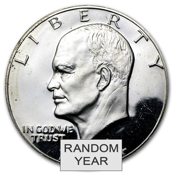1971-1976 40% Silver Eisenhower Dollar Proof 1971-1976 40% Silver Eisenhower Dollar Proof