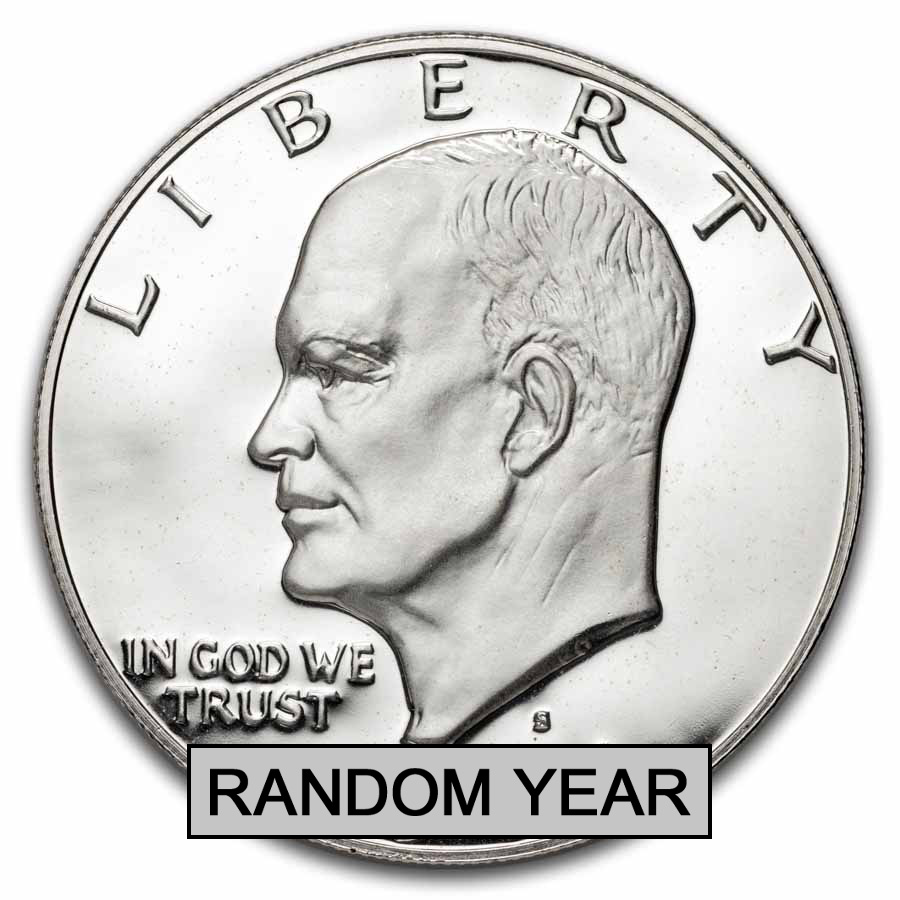 Buy 1971-1976 40% Silver Eisenhower Dollar Proof | APMEX