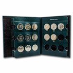 1971-1978 32-Coin Eisenhower Dollar Set BU/Prf (Intercept Album)