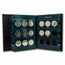 1971-1978 32-Coin Eisenhower Dollar Set BU/Prf (Intercept Album)