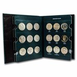 1971-1978 32-Coin Eisenhower Dollar Set BU/Prf (Intercept Album)