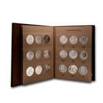 1971-1978 32-Coin Eisenhower Dollar Set BU/Proof (Dansco Album)