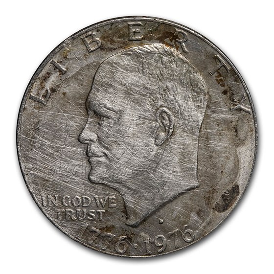 1971-1978 Clad Eisenhower Dollar Copper Nickel (Off-Quality) 1971-1978 Clad Eisenhower Dollar Copper Nickel (Off-Quality)