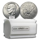 1971-1978 Clad Eisenhower Dollars 20-Coin Roll XF-AU