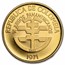 1971-B Colombia Gold 300 Pesos Pan Am Games Proof
