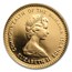 1971 Bahamas Gold 10 Dollars Fortress & Palms BU