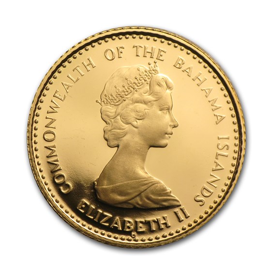 Buy 1971 Bahamas Proof Gold 10 Dollars APMEX